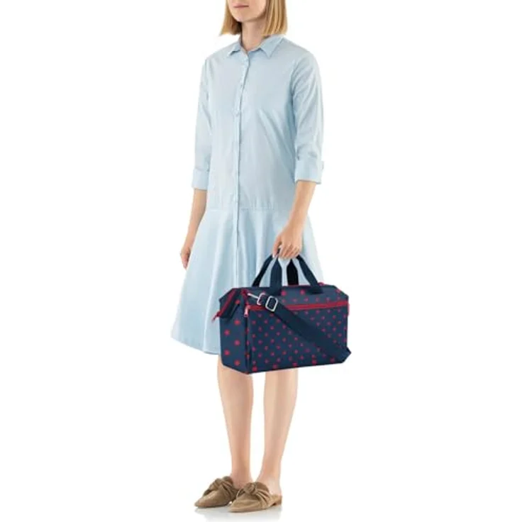 Reisenthel Allrounder S Pocket Reisetasche Sporttasche Doktortasche Weekender MO Mixed Dots Red – Bild 7