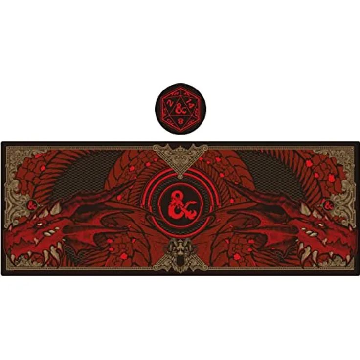 FaNaTtik Dungeons & Dragons Schreibtisch-Set, 800mm x 300mm x 3mm