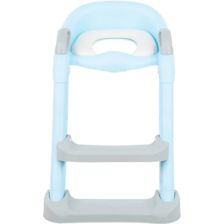 Kikkaboo Toilettenaufsatz Lea, Leiter, Toilettensitz, Griffe, Stufen verstellbar, Farbe:hellblau – Bild 5