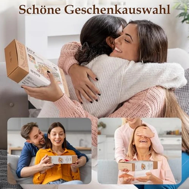 Rolife DIY Miniatur Puppenhaus Kit 1:24 Gewächshaus Mini Haus Möbel Frauen Mädchen Geburtstag Geschenk Weihnachten Valentinstag – Bild 9