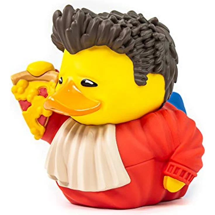 TUBBZ Box-Ausgabe Joey Tribbiani Sammler-Vinyl-Gummiente Figur, ca. 9 cm groß, offizielles Friends Merchandise, hochdetailliert mit Kostümen und Accessoires – Bild 1
