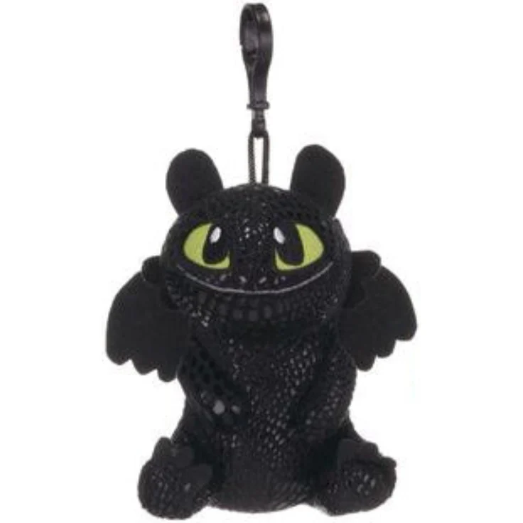 Tinisu Drachenzähmen leicht gemacht Kuscheltier - 10 cm Plüschtier Anhänger Hakenzahn, detailgetreu verarbeitet aus weichem Stoff