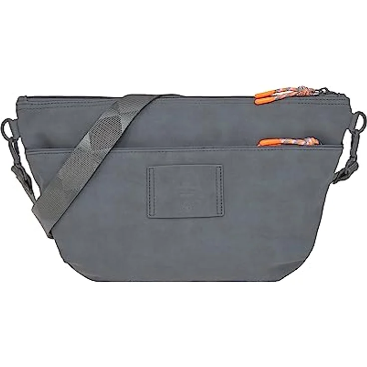 LÄSSIG Baby Kinderwagenorganizer Umhängetasche Kinderwagentasche inkl. Kinderwagenbefestigung/GRE Buggy Bum Bag anthracite – Bild 2