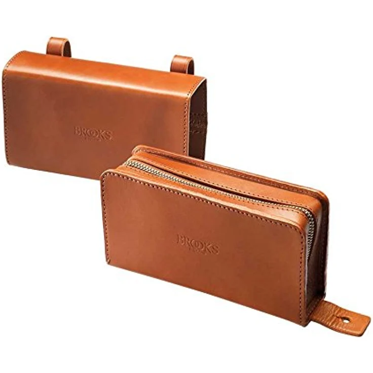 Brooks Fahrradtasche Werkzeugtasche D-Shape Honey – Bild 3