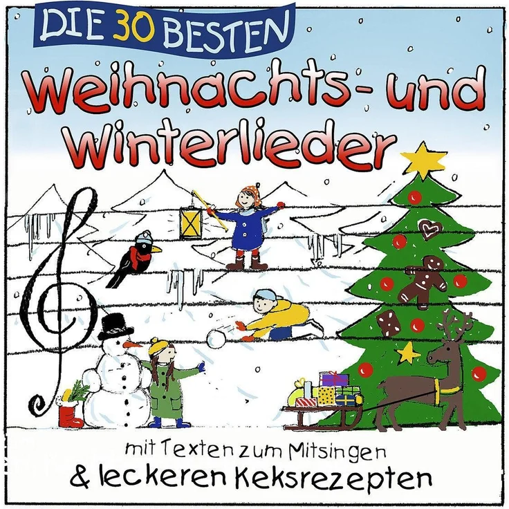 Universal Music GmbH Hörspiel Lamp & Leute: Die 30 besten Weihnachts- und Winterlieder, Musik-CD für Kinder mit traditionellen und modernen Liedern – Bild 1