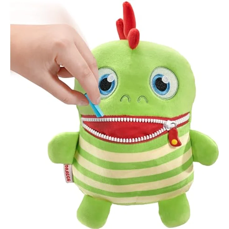 Schmidt Spiele Sorgenfresser Draggo, 23 cm, Plüschfigur in 3D-Look, handwaschbar, Edition Boogie Woogies – Bild 5