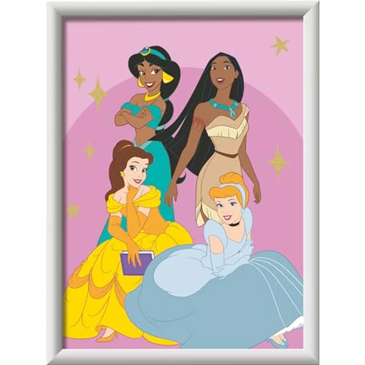 Ravensburger - Malen nach Zahlen 23766 - Disney Prinzessinnen - Kinder ab 9 Jahren – Bild 2