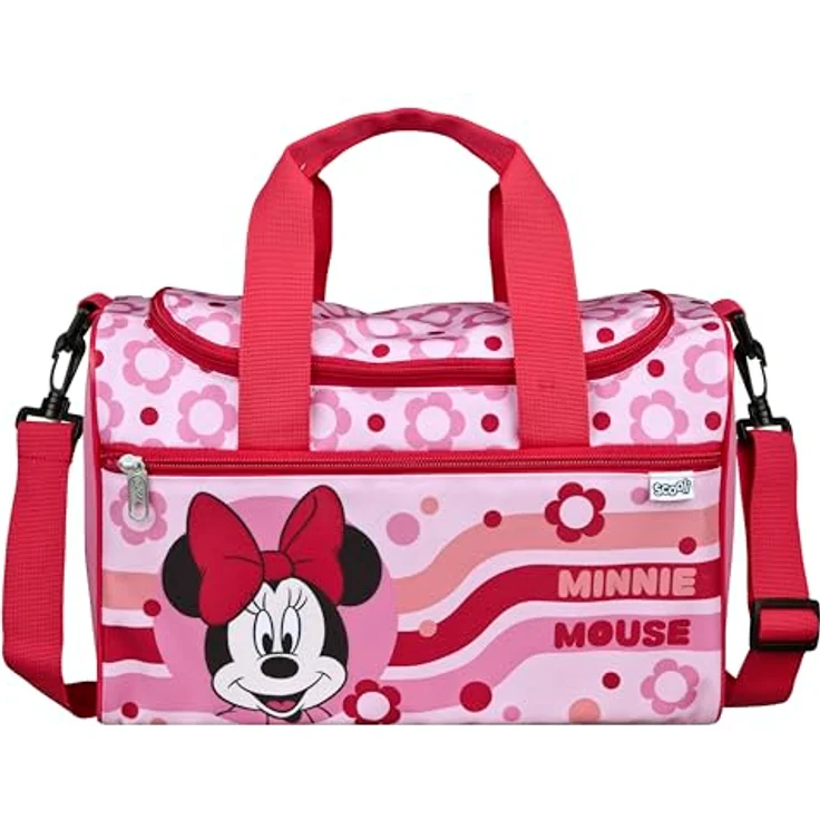 Scooli Sporttasche 35 cm, rot, 100% Polyester, kompakte Kindersporttasche – Bild 1