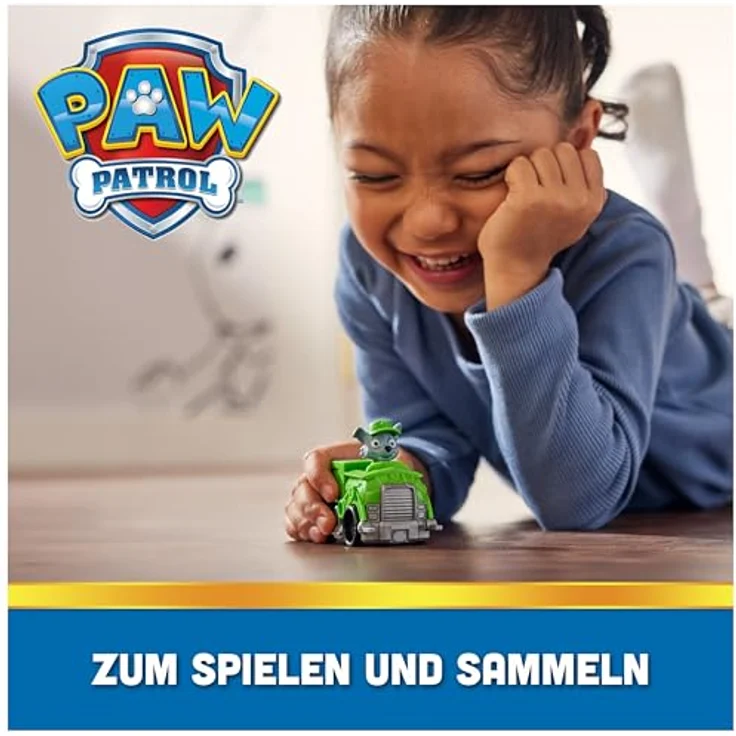 Paw Patrol Pup Squad Racers, Spielzeugautos-Set mit 6 Fahrzeugen, ideal für Kinder, authentische Welpen-Uniformen – Bild 4