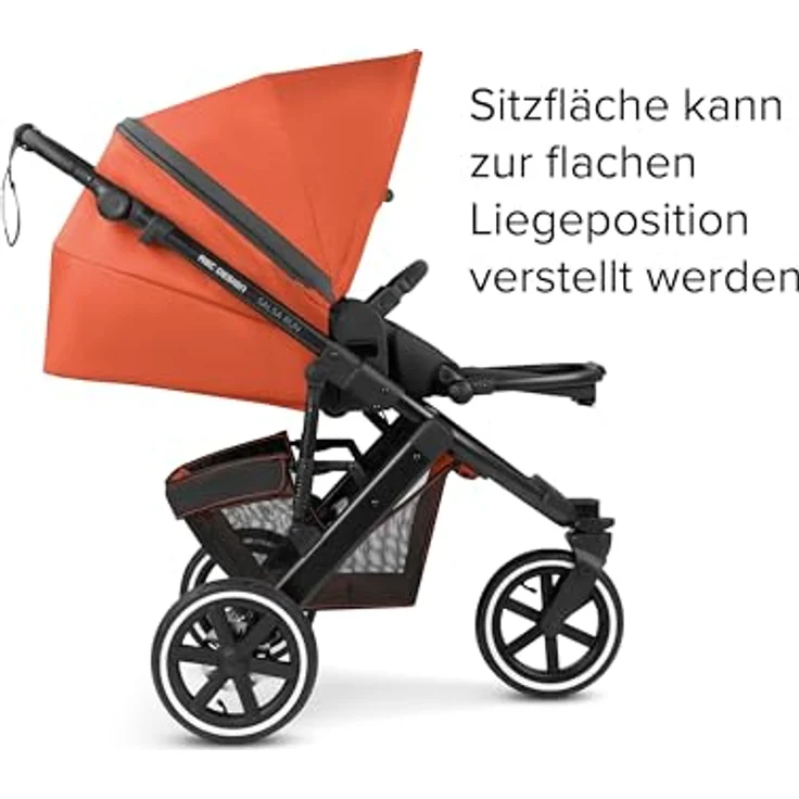 OTTO Sportbuggy ABC Design Salsa Run Buggy Kollektion 2024, Jogger mit 3 großen Lufträdern und feststellbarem Vorderrad, blau – Bild 3