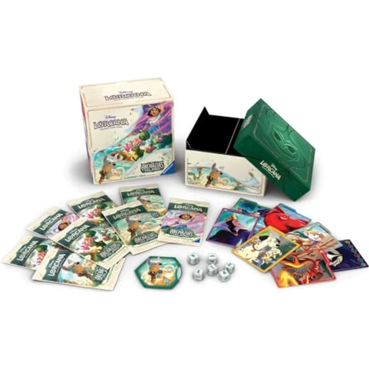 Ravensburger Disney Lorcana Trading Card Game: Archazias Insel - Illumineers Trove (Englisch) - Sammelkarten mit exklusiven Inhalten und hochwertiger Aufbewahrungsbox – Bild 1