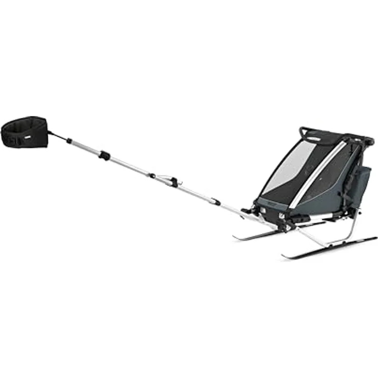 Thule Chariot Cross 2, Veloanhänger mit modularen Sitzoptionen für ein oder zwei Kinder und schneller Umwandlung in einen Kinderwagen – Bild 7