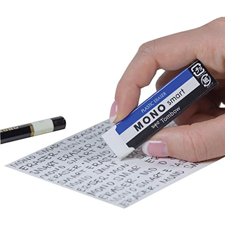Tombow ET-ST MONO Smart Radierer, fein, 9 g – Bild 3