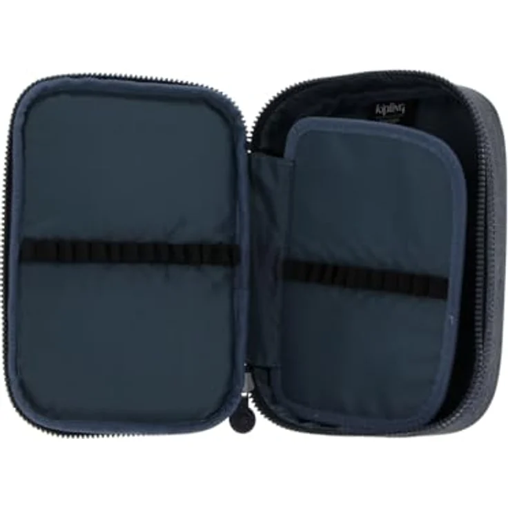 Kipling 100 PENS Großes Federetui, Beutel für bis zu 100 Stifte, Wasserabweisend, Marine Navy (Blau) – Bild 2