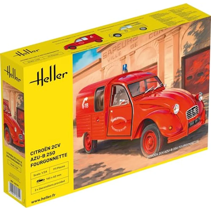 Heller 82701 Plastikmodellbausatz, Unlackiert, Modellfahrzeug – Bild 1