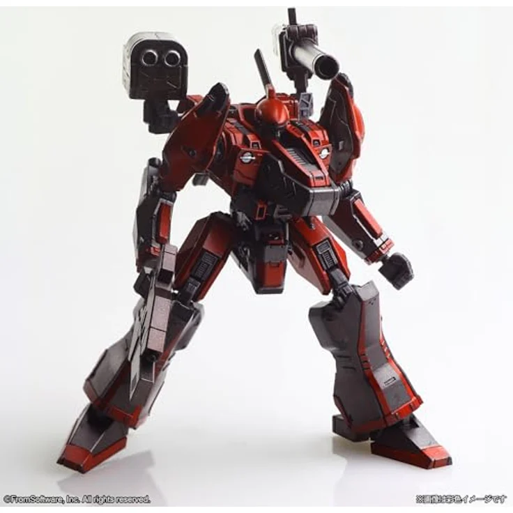 SquareEnix Armored Core Structure Arts Plastic Model Kits 4er-Pack Series 1, 4 detailreiche Mecha-Bausätze mit Artikulationspunkten und austauschbaren Teilen, 9-11 cm groß – Bild 10
