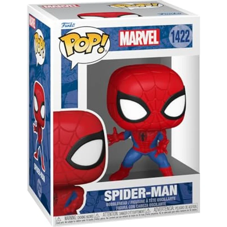 Funko Pop! Marvel: Marvel NC - Spider-Man - Vinyl-Sammelfigur 9,5 cm - Geschenkidee für Marvel Comics Fans – Bild 1