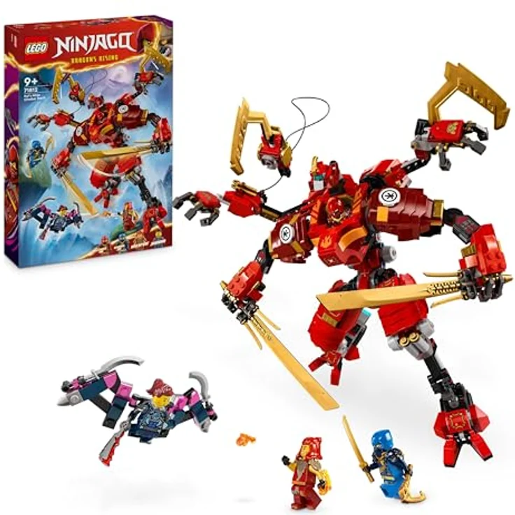 LEGO® Konstruktionsspielsteine Kais Ninja-Kletter-Mech (71812), LEGO® NINJAGO, (623 St), Made in Europe – Bild 2