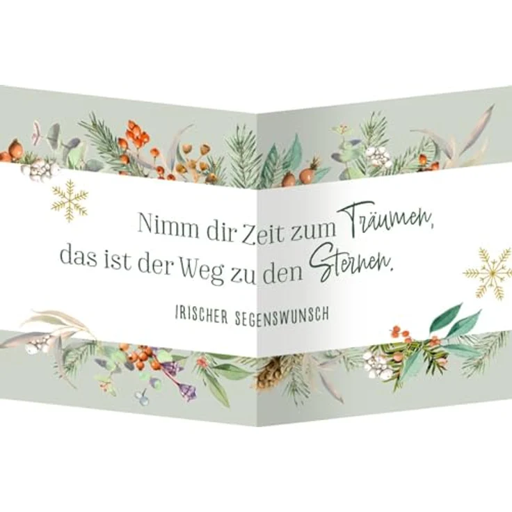 Coppenrath Coffee-Table-Adventskalender, Zauberhafte Weihnachtszeit mit 24 Briefkuverts, Geschichten und Deko-Anhängern – Bild 10