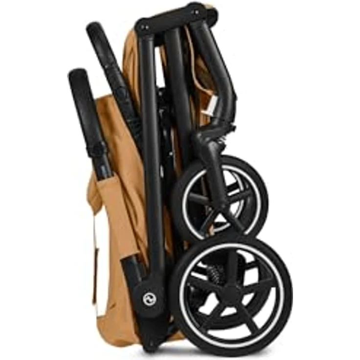 Cybex Beezy Buggy 2026, kompakt faltbar, flache Liegeposition, Cinnamon Yellow, für Kinder bis 22 kg – Bild 4