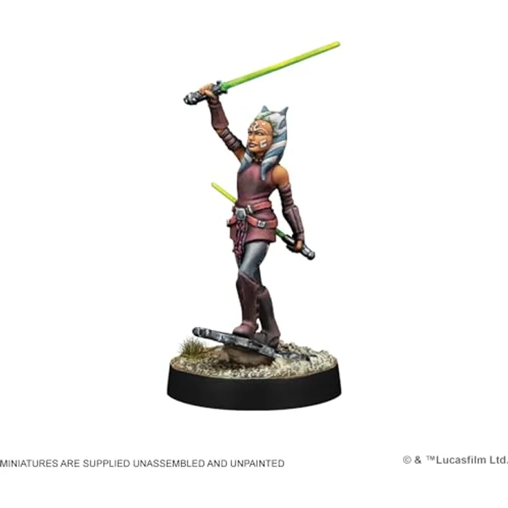 Atomic Mass Games Star Wars Legion - Commander & Padawan Ahsoka Tano, Erweiterung für die Galaktische Republik mit zwei Einsatzmöglichkeiten – Bild 3