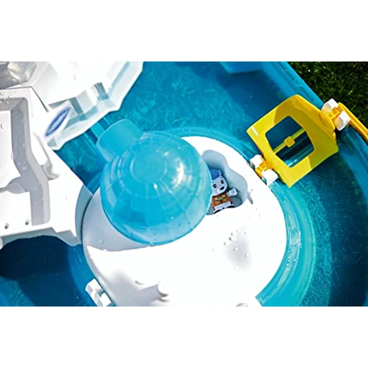 Aquaplay 'Waterplay Polar' Wasserstraße, 106 cm x 65 cm x 25 cm, inkl. 1 Containerboot, 2 Spielfiguren – Bild 5