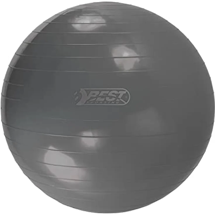 Best Sporting Unisex – Erwachsene Gymnastikball I Trainingsball 65cm, 75cm oder 85cm I Für Therapie- und Rehabilitationseinheiten I Belastung bis 250kg I Pilates Ball I Fitnessball für zu Hause – Bild 1