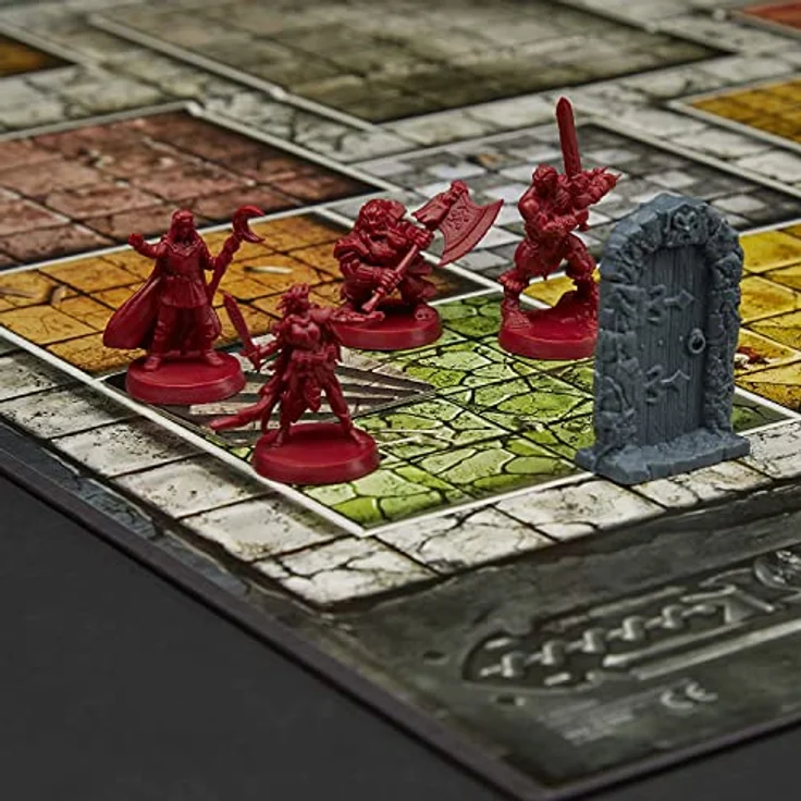 Hasbro Avalon Hill, HeroQuest Spielsystem, Fantastisches Abenteuerspiel im Dungeon-Stil, ab 14 Jahren, 2 bis 5 Spieler – Bild 5
