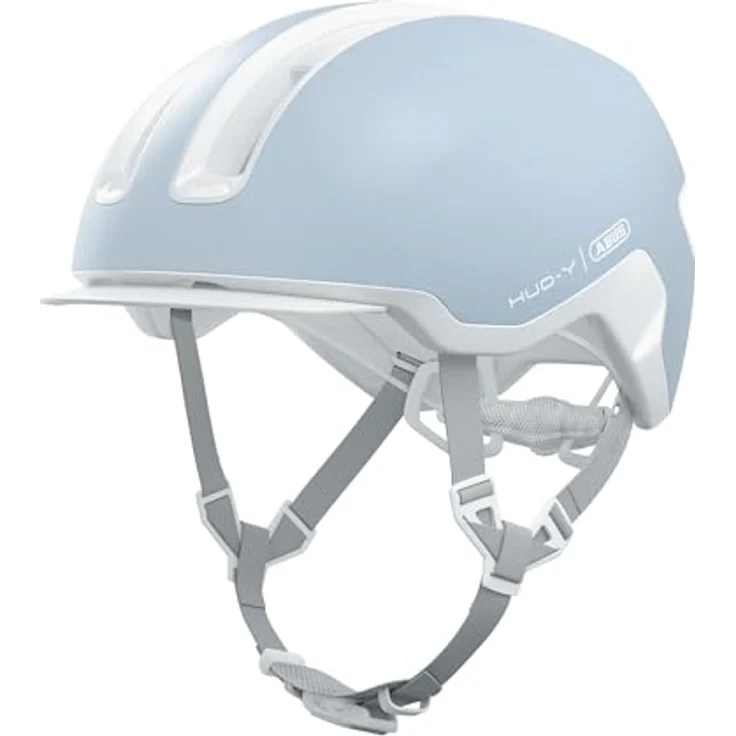 Abus HUD-Y Velohelm, Kinderfahrradhelm (51 - 55 cm) mit wiederaufladbarer Heck-LED, cooles Design und mehrere Licht-Modi – Bild 5