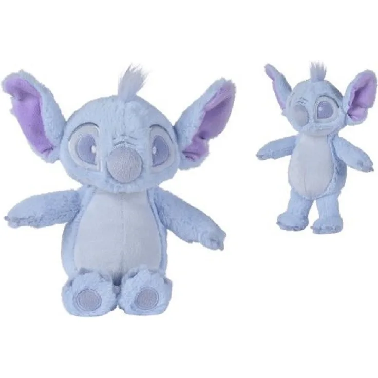 Lilo & Stitch Plüschfigur Rassel mit knisternden Ohren, interaktives Spielzeug für Kinder, 25 cm