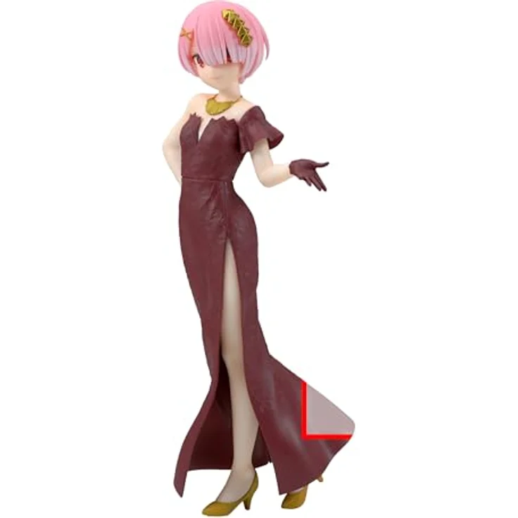 Banpresto Ram Glitter & Glamours, 23 cm Sammelfigur aus Re:Zero - Starting Life In Another World, Mehrfarbig BP88940P – Bild 1