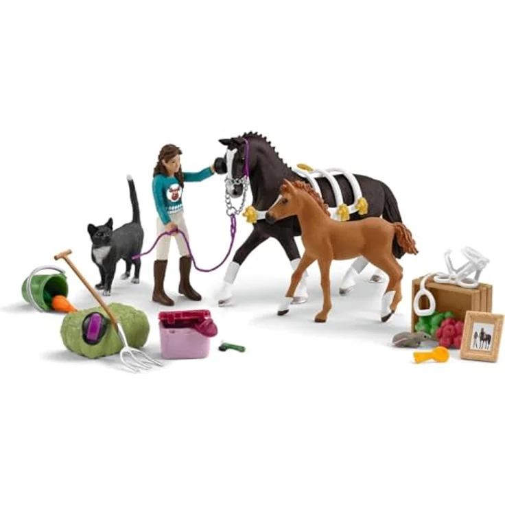 SCHLEICH 99092 Adventskalender Horse Club 2024, ab 5 Jahren, HORSE CLUB - Spielset, 36 Teile – Bild 5