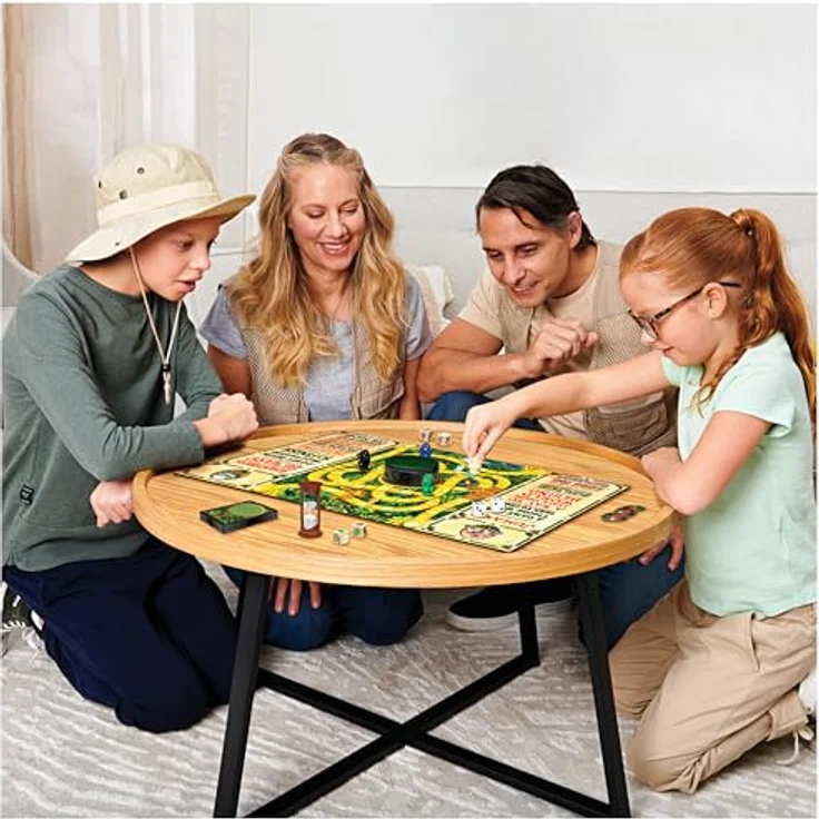 Spin Master Jumanji - deutsche Neuauflage Brettspiel, das actiongeladene Familienspiel für 2–4 mutige Abenteurer ab 8 Jahren – Bild 5