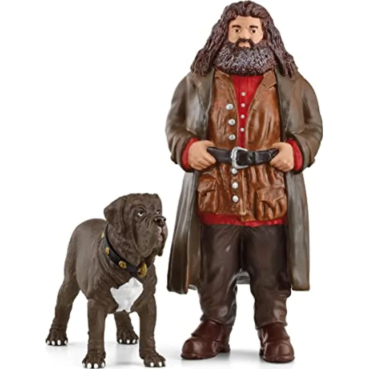 schleich 42638 Hagrid & Fang, ab 6 Jahren, WIZARDING WORLD - Spielfigur, 8 x 11,5 x 13 cm