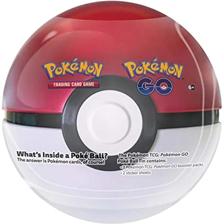 Pokémon TCG GO V Gift Tin (8660885) - Sammelkarten, 4 Go Boosterpacks, Folienkarte mit Blissey, Stickerbogen – Bild 1