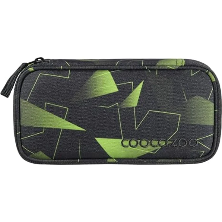 Coocazoo Schulrucksack-Set Mate „Lime Flash“, 30L ergonomischer Tornister mit Brust- und Hüftgurt, schwarz, inkl. Mäppchen und reflektierenden Elementen – Bild 4