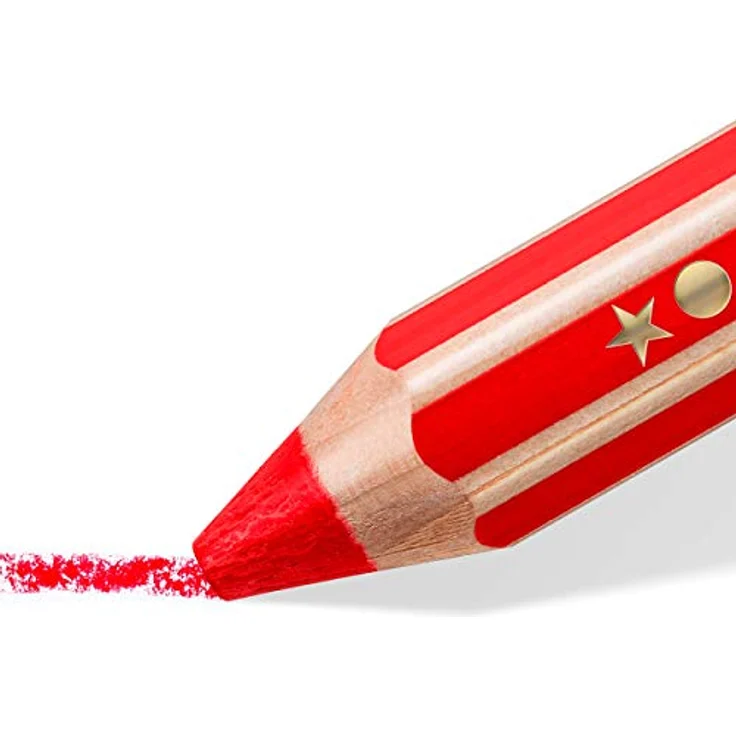 Staedtler - Hexagonal-Buntstift buddy,12er Kartonetui + Spitzer – Bild 6