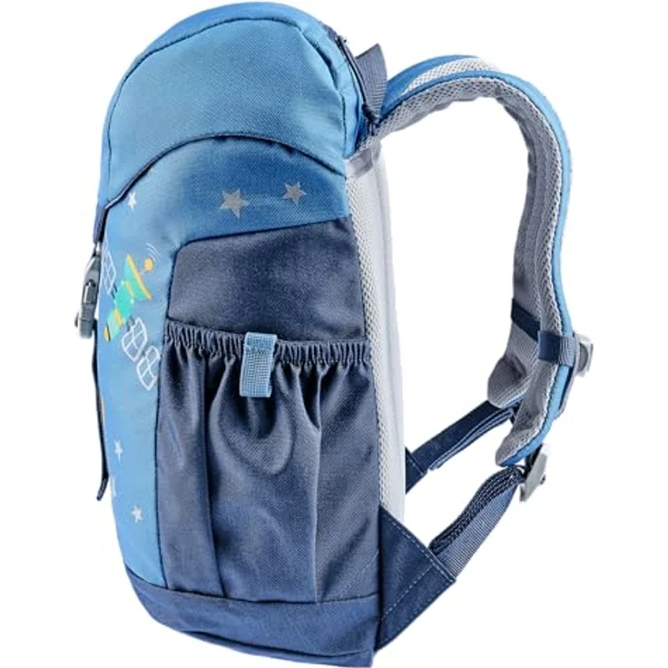Deuter Schmusebär Kinderrucksack, 33 cm, blau, 100% Polyester, 21 cm x 15 cm x 33 cm – Bild 2