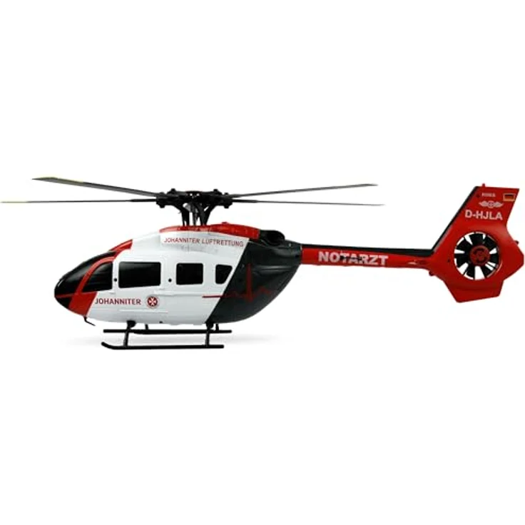 Amewi Johanniter H145 Helikopter, Brushless 6-Kanal mit stabiler Höhensteuerung und automatischer Start-/Landefunktion, RTF – Bild 3