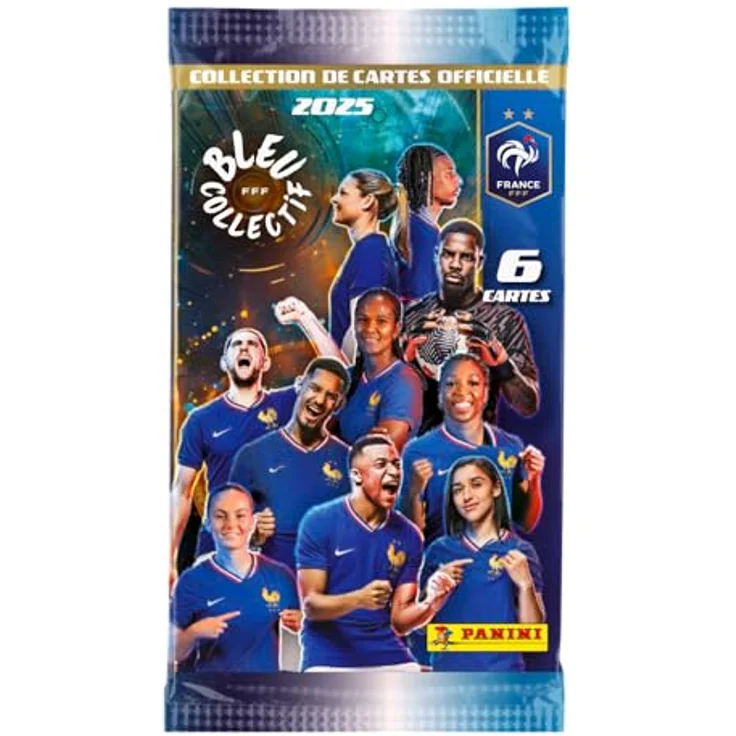 Panini Football Federation 2025 TC Blisterpackung, 3 Packungen + 1 gratis, 24 mehrfarbige Sammelkarten – Bild 2