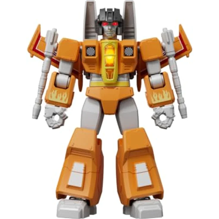Simba Toys Blokees Transformers Shining 02, Sammelfigur mit beweglichen Punkten und leuchtenden Augen, 10 cm – Bild 7