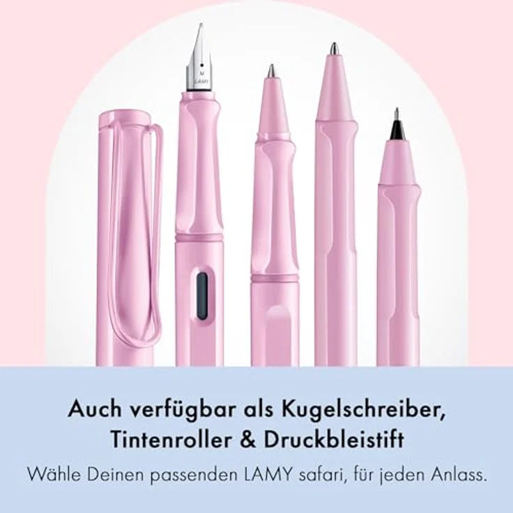 LAMY Füllfederhalter safari, Kultfüller mit Edelstahlfeder M, verschiedene Farben – Bild 7