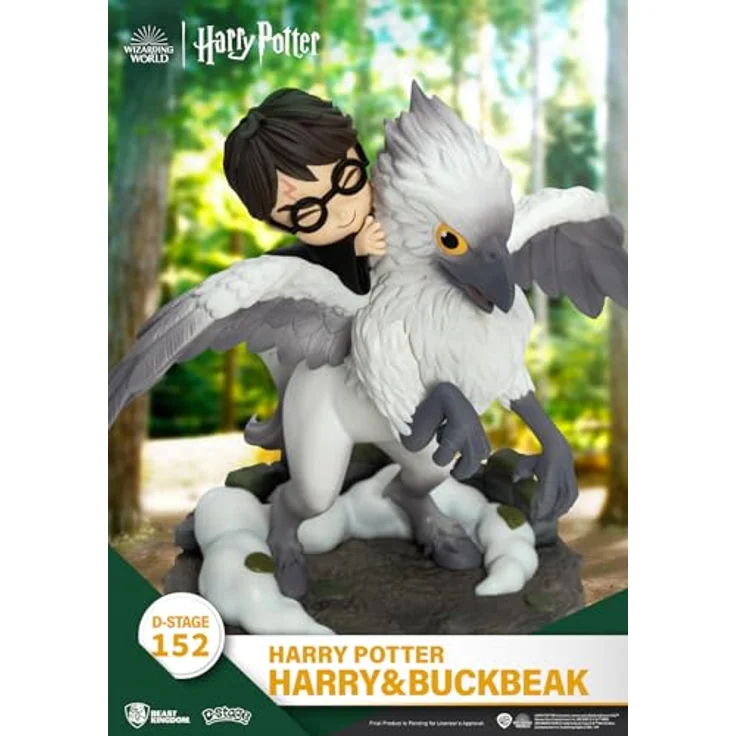 Beast Kingdom Toys Harry Potter D-Stage PVC Diorama Harry & Buckbeak, 16 cm, in transparenter Box – Bild 2