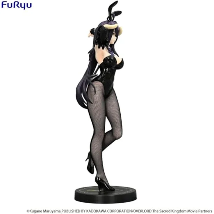 Furyu Albedo Black Color Version Bicute Bunnies Figur, 30 cm, Overlord Sammlung – Bild 4