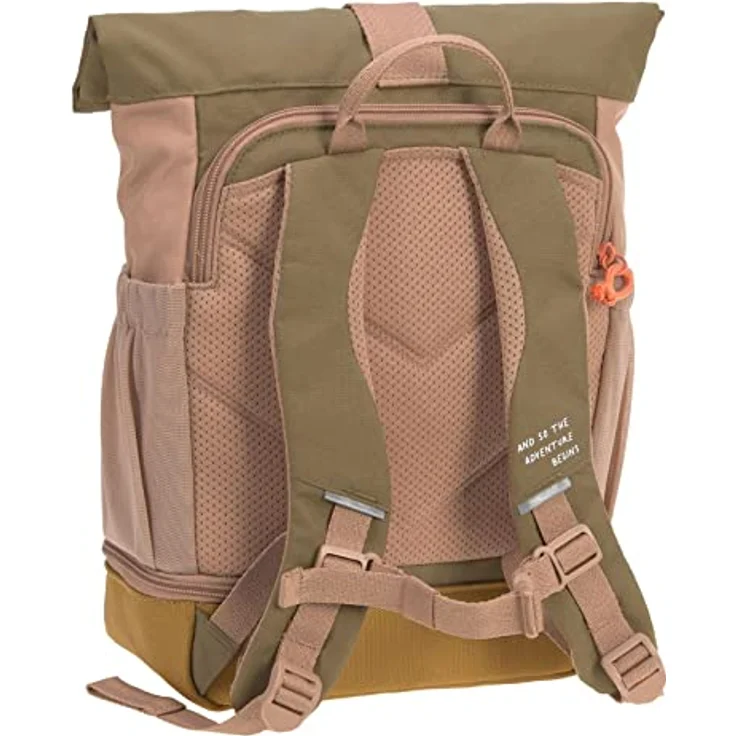 Lässig Kindergartenrucksack Rolltop - Nature, Nature hazelnut – Bild 3