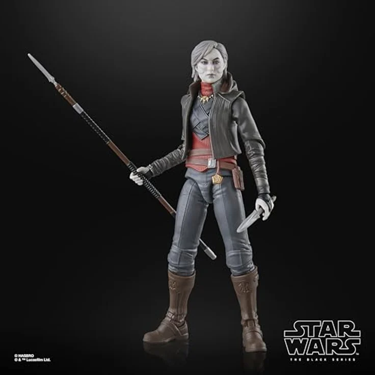 Hasbro Star Wars The Black Series Nachtschwester Merrin, Premium Action-Figur (15 cm) mit Dolch, Speer und Magie-Effekt aus Star Wars Jedi: Survivor – Bild 5