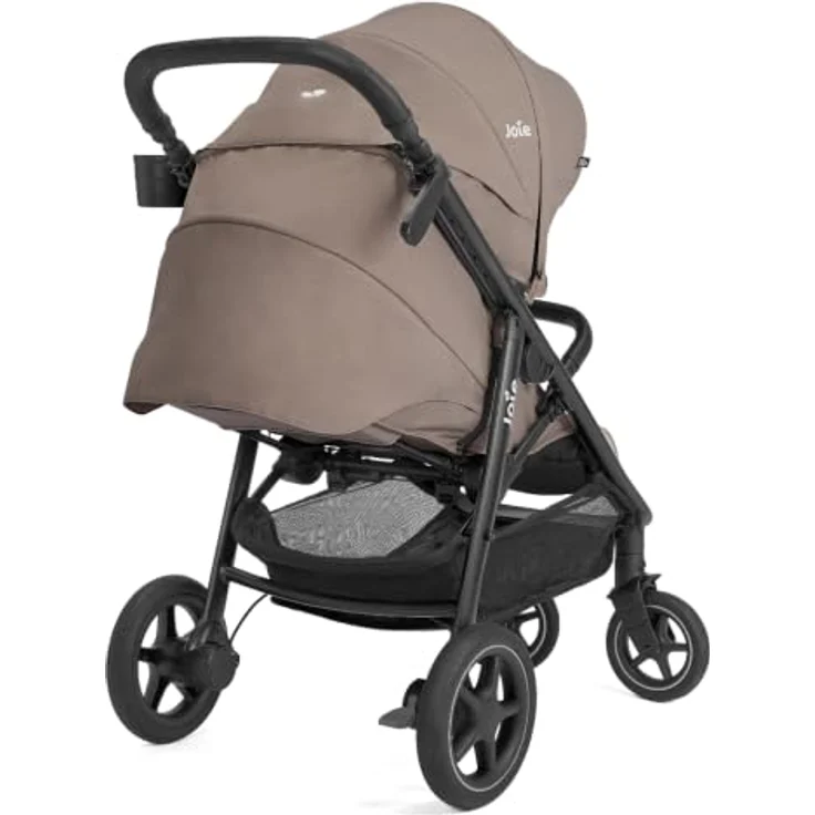 Joie Mytrax Pro Sport-Kinderwagen - Mushroom, bis 22 kg, Liegefunktion, höhenverstellbar mit Regenschutz – Bild 3