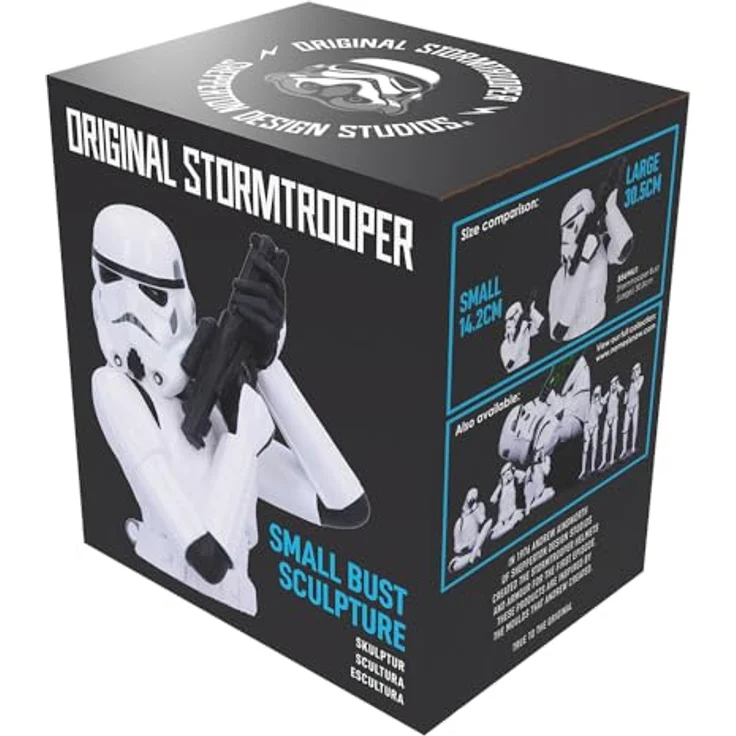 Nemesis Now Stormtrooper Bust (Small) 14.2cm, handbemalt aus hochwertigem Resin, Sci-Fi Sammelfigur – Bild 7