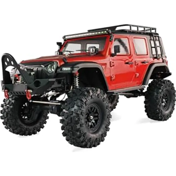Amewi 22652 AMXRock Crosstrail Crawler 4WD 1:10 ARTR rot-metallic