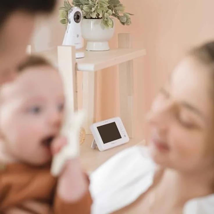 Angelcare AC25, Babyphone Bewegungsmonitor mit Kamera und Bewegungssensor, 150 m Reichweite – Bild 8